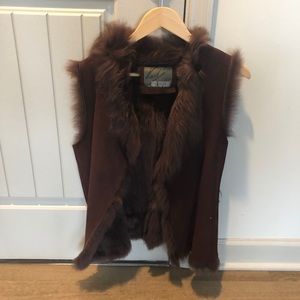 Karl Donoghue Fur Vest M